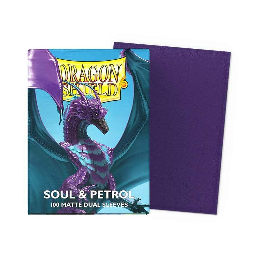 100 Count Dual Matte Dragon Shield Sleeves
