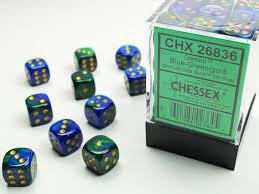 36 Count D6 Gemini Chessex Dice Set