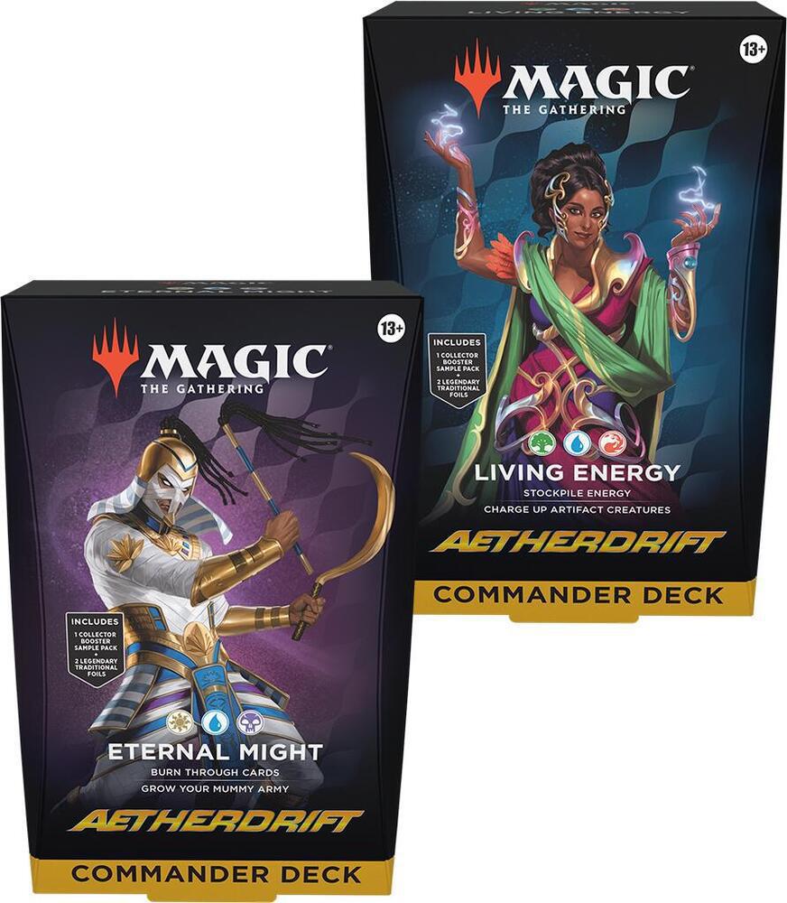 Aetherdrift Commander Decks