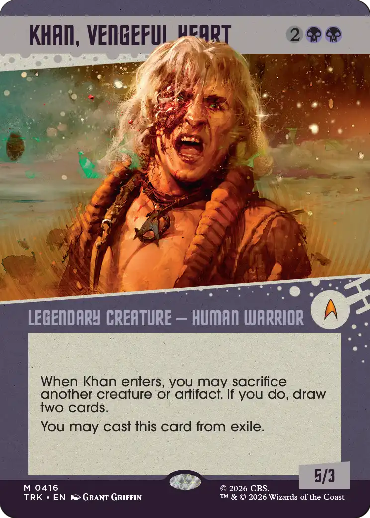 Khan, Vengeful Heart