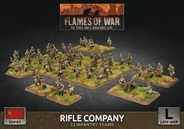 Rifle Company (Late War x132 Figures Plastic)