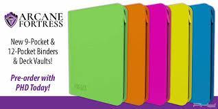 Binder: 9/12 Pocket Zippered Neon Color