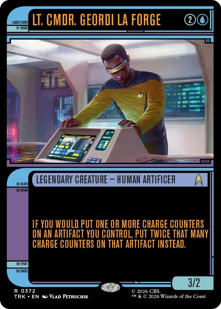 Lt. Cmdr. Geordi La Forge