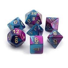 7 Die Gemini Chessex Set