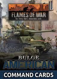 Bulge American Command cards