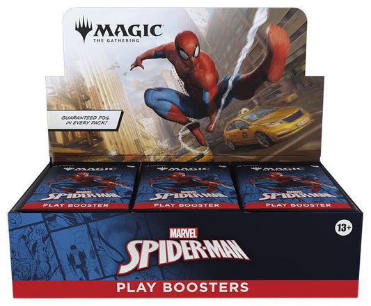 MTG Spider-man Play Booster Box Releases 09/19/25