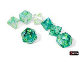 7 Die Borealis Chessex Dice Sets