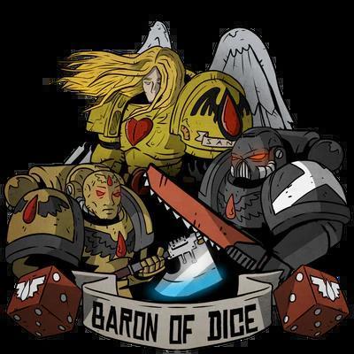 Baron Premium Vinyl Dice Stickers