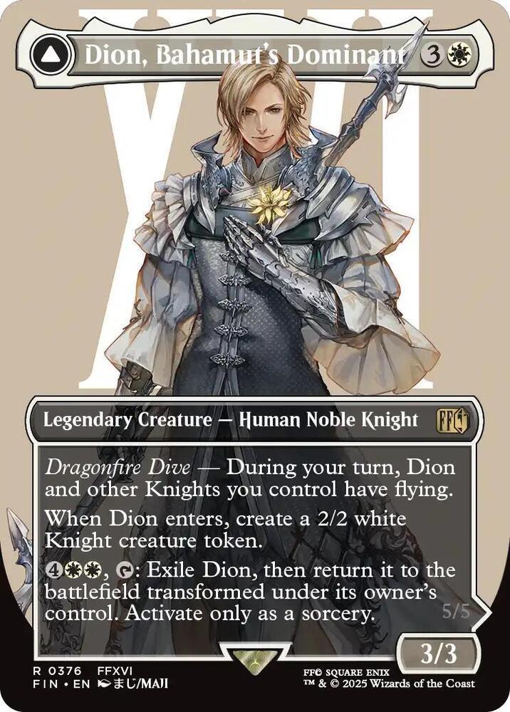 Dion, Bahamut's Dominant
