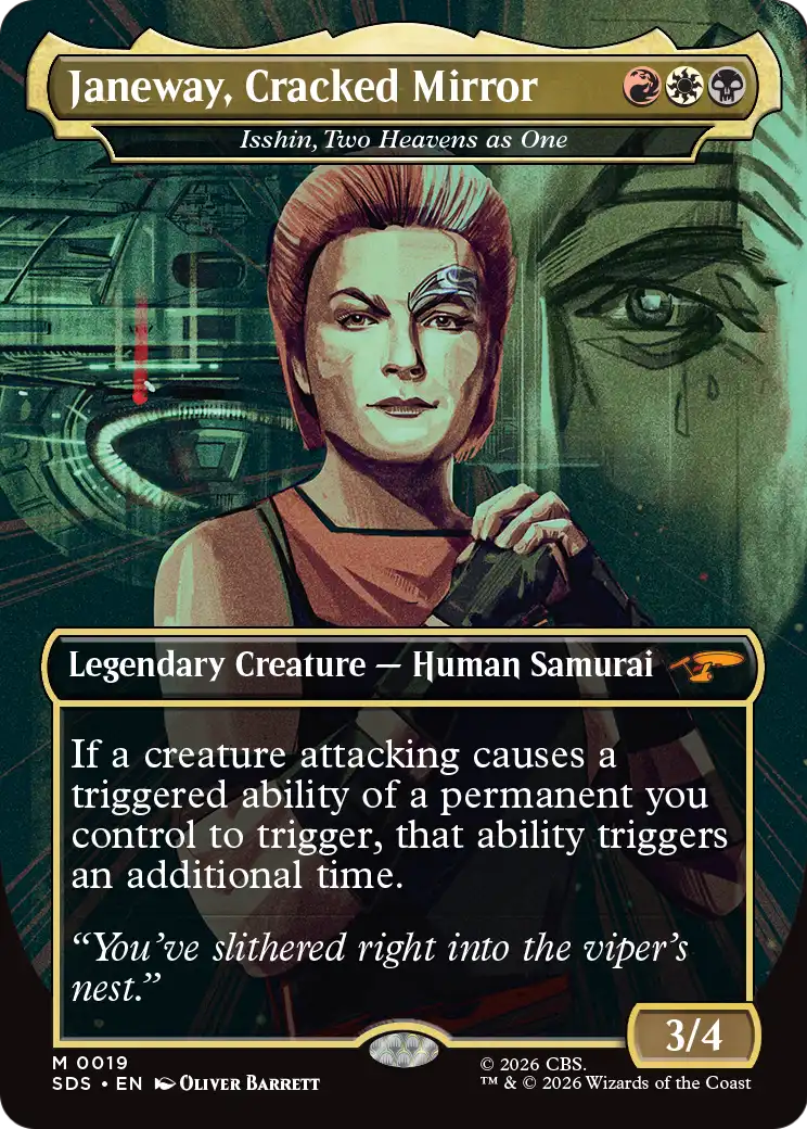 Janeway, Cracked Mirror - Isshin, Two Heavens as One