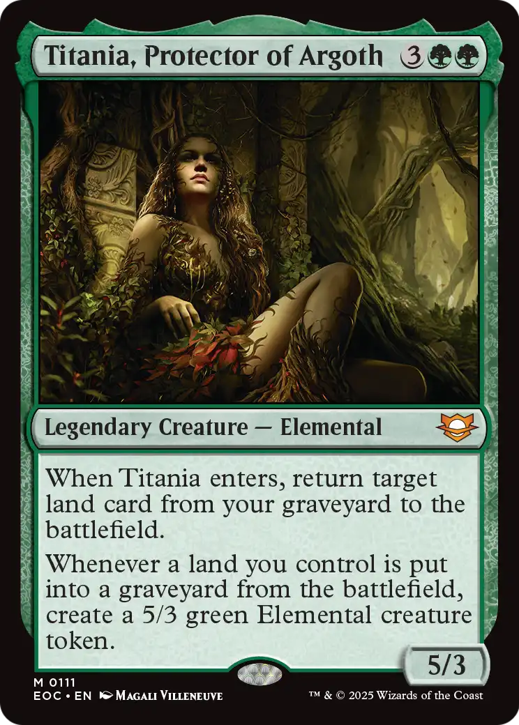 Titania, Protector of Argoth