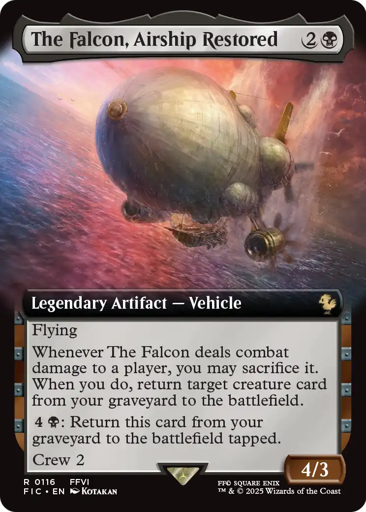 The Falcon, Airship Restored