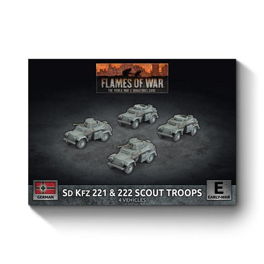 Sd Kfz 222 / 221 Scout Troop