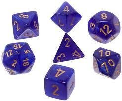 7 Die Borealis Chessex Dice Sets