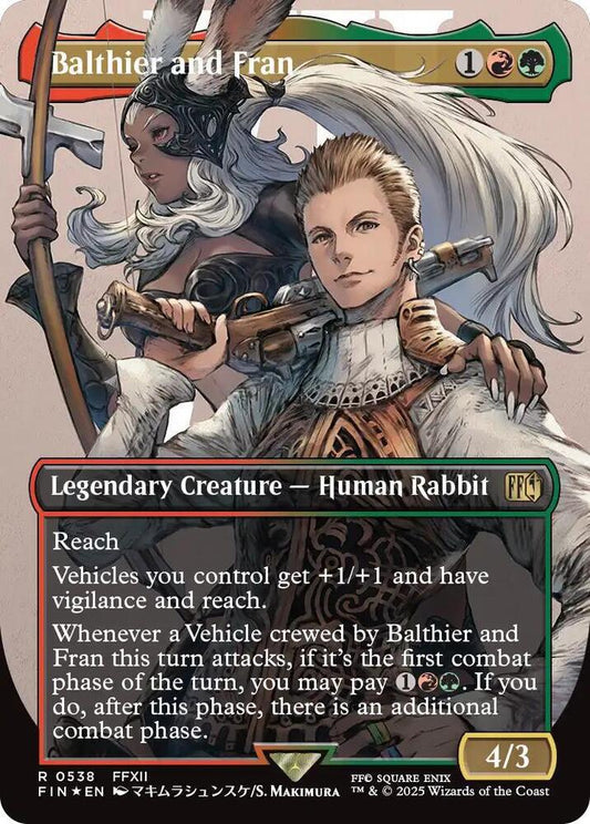 Balthier and Fran