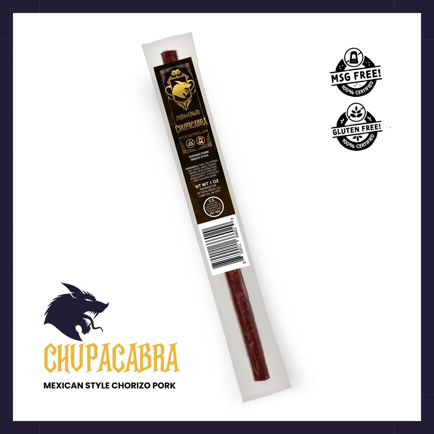 Mythical Meats Meat Sticks