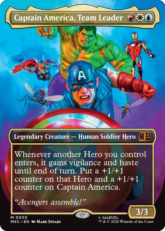 Captain America, Team Leader