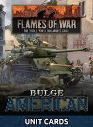 Bulge American Unit Cards