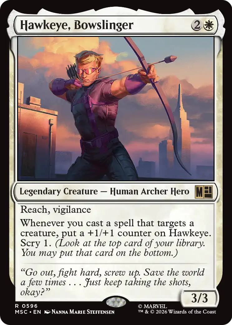 Hawkeye, Bowslinger