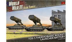 TOS-1 Thermobaric Rocket Launch