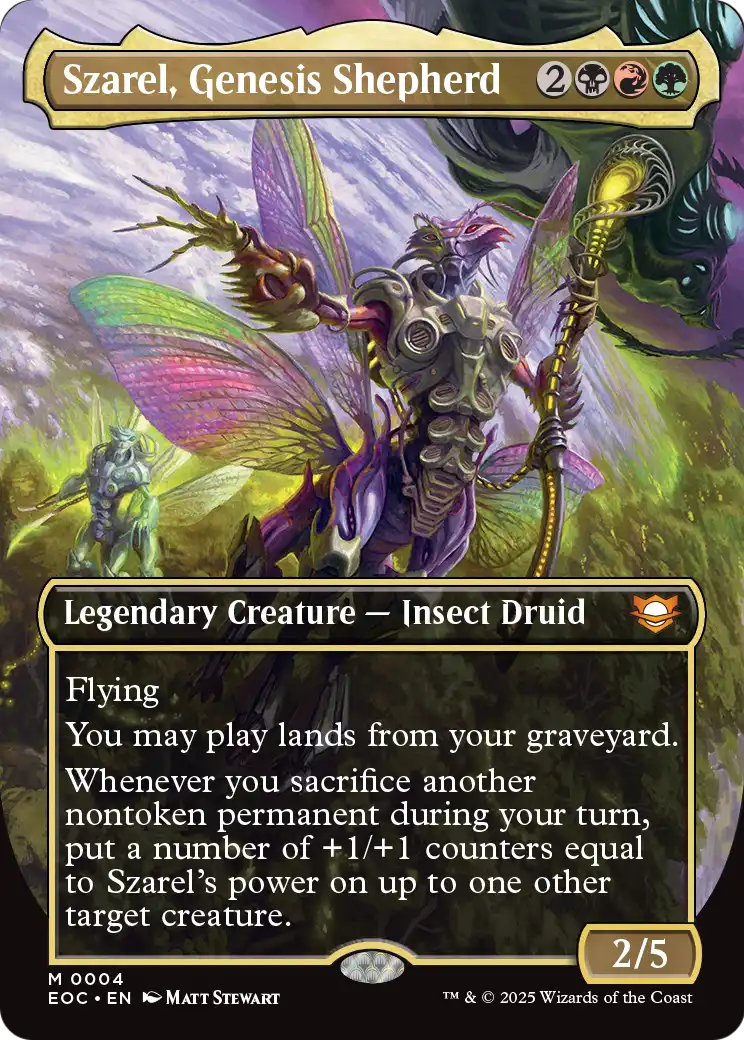 Szarel, Genesis Shepherd