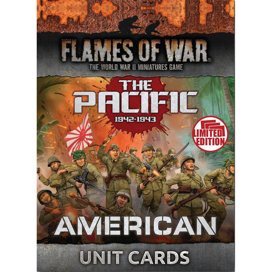 The Pacific: American Unit Cards