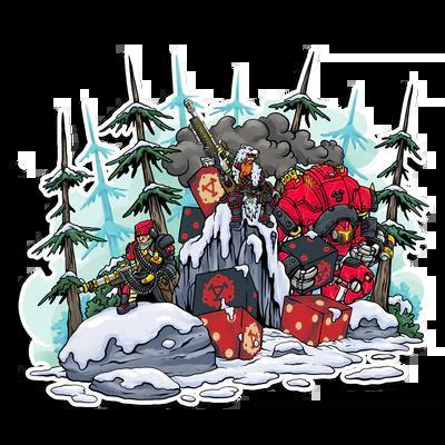 Baron Premium Warmachine Stickers
