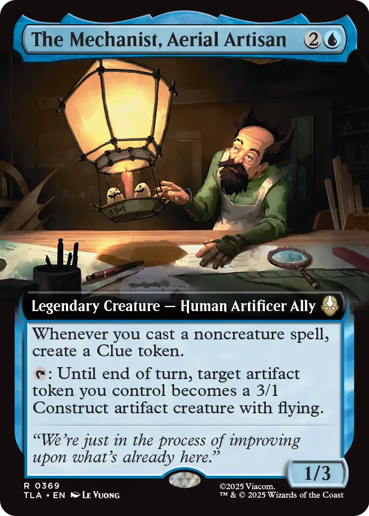 The Mechanist, Aerial Artisan