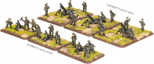 Team Yankee 81mm & 120MM Motor Platoons