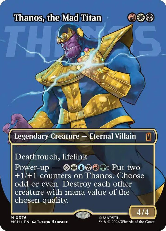 Thanos, the Mad Titan