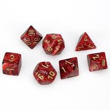 7 Die Vortex Chessex Dice Cube