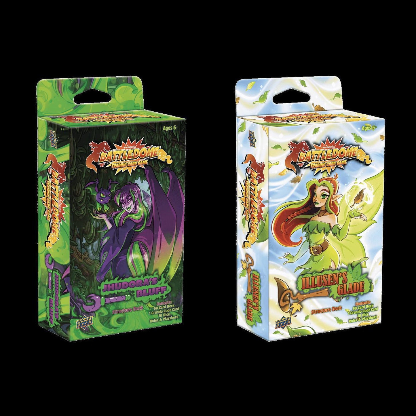 NEOPETS BATTLEDOME TCG JHUDORA/ILLUSENS