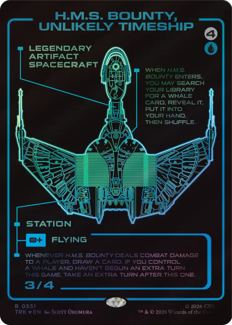 H.M.S. Bounty, Unlikely Timeship