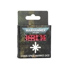 Chaos Space Marine Dice Set
