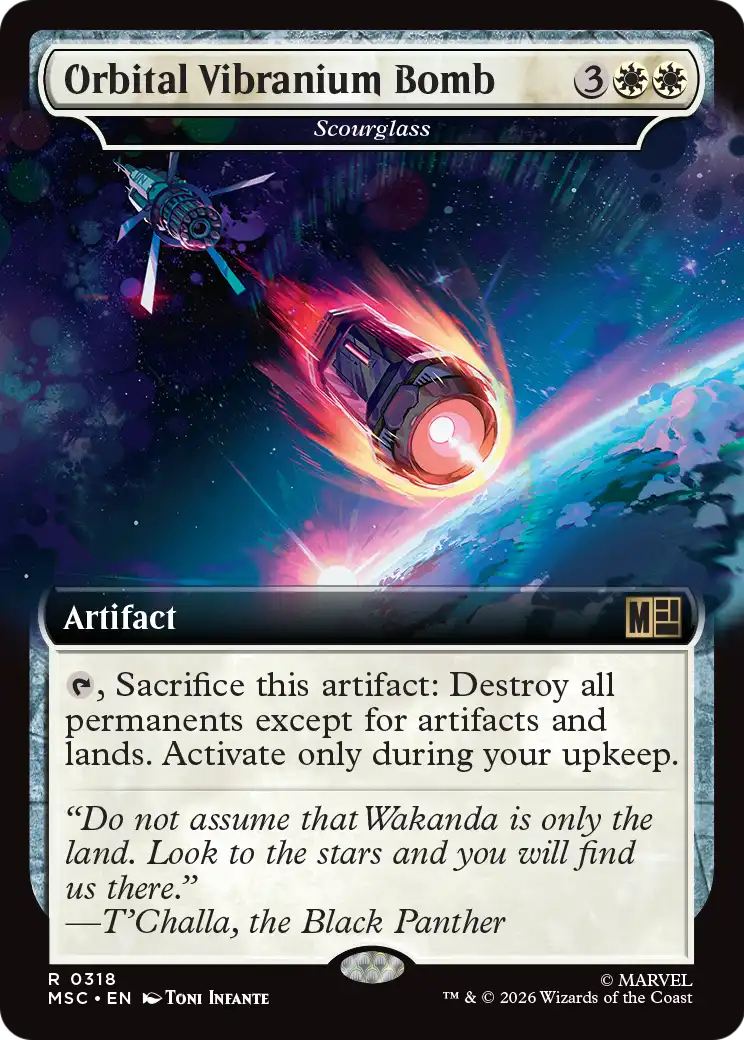 Orbital Vibranium Bomb - Scourglass