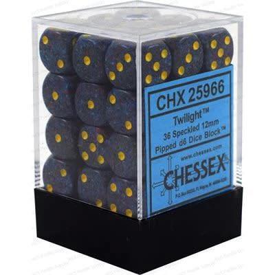 36 Count D6 Speckled Chessex Dice Cube