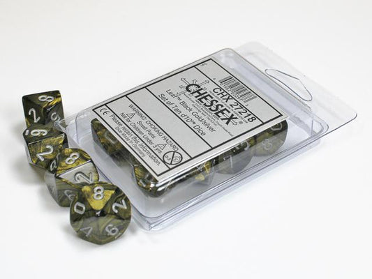 10d10 Leaf Chessex Dice Set