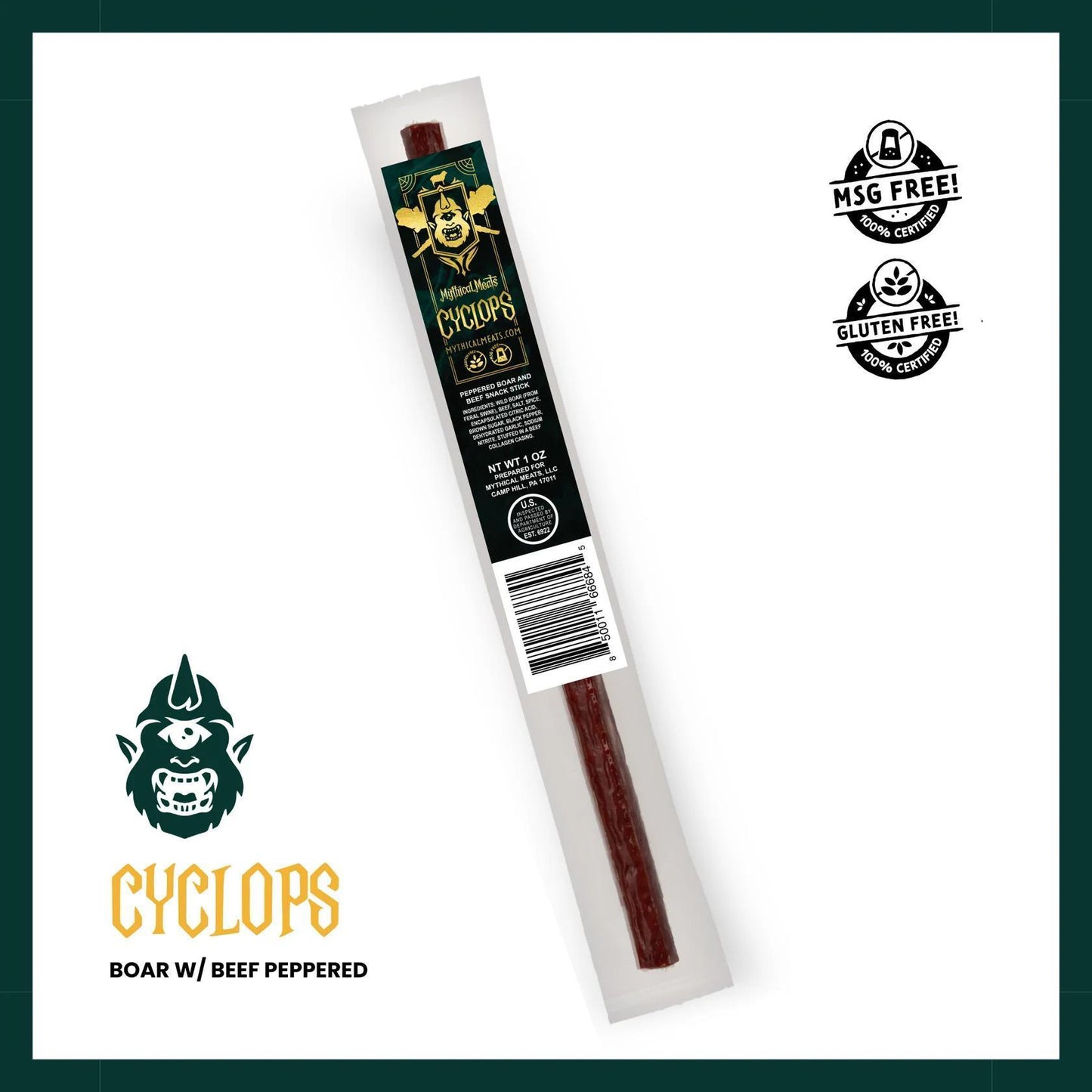 Mythical Meats Meat Sticks