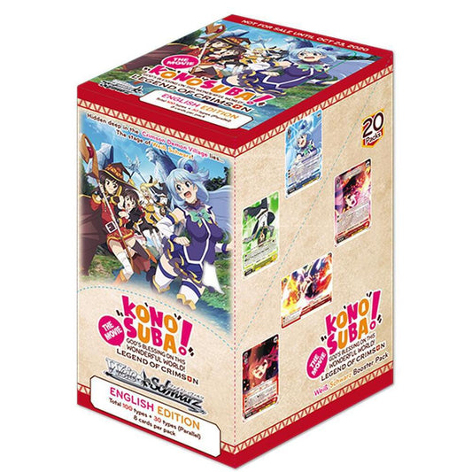 Weiss Schwarz: Konosuba: Legend of Crimson Booster Box Reprint