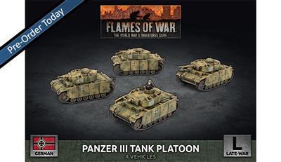 Panzer III Tank Platoon