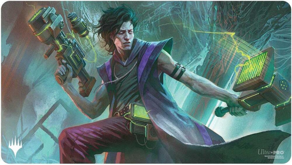 Playmat: MTG- Duskmourn- Winter, Cynical  Oppurtunist