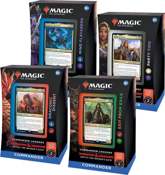 CLB Baldur's Gate Commander Decks