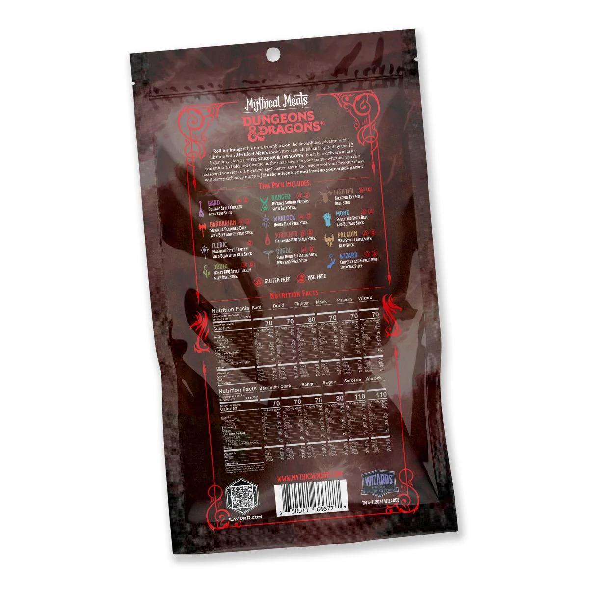 DUNGEONS & DRAGONS Adventurer's Rations