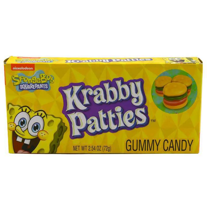 Sponge Bob Krabby Patties, 2.54oz, Theater Boxes