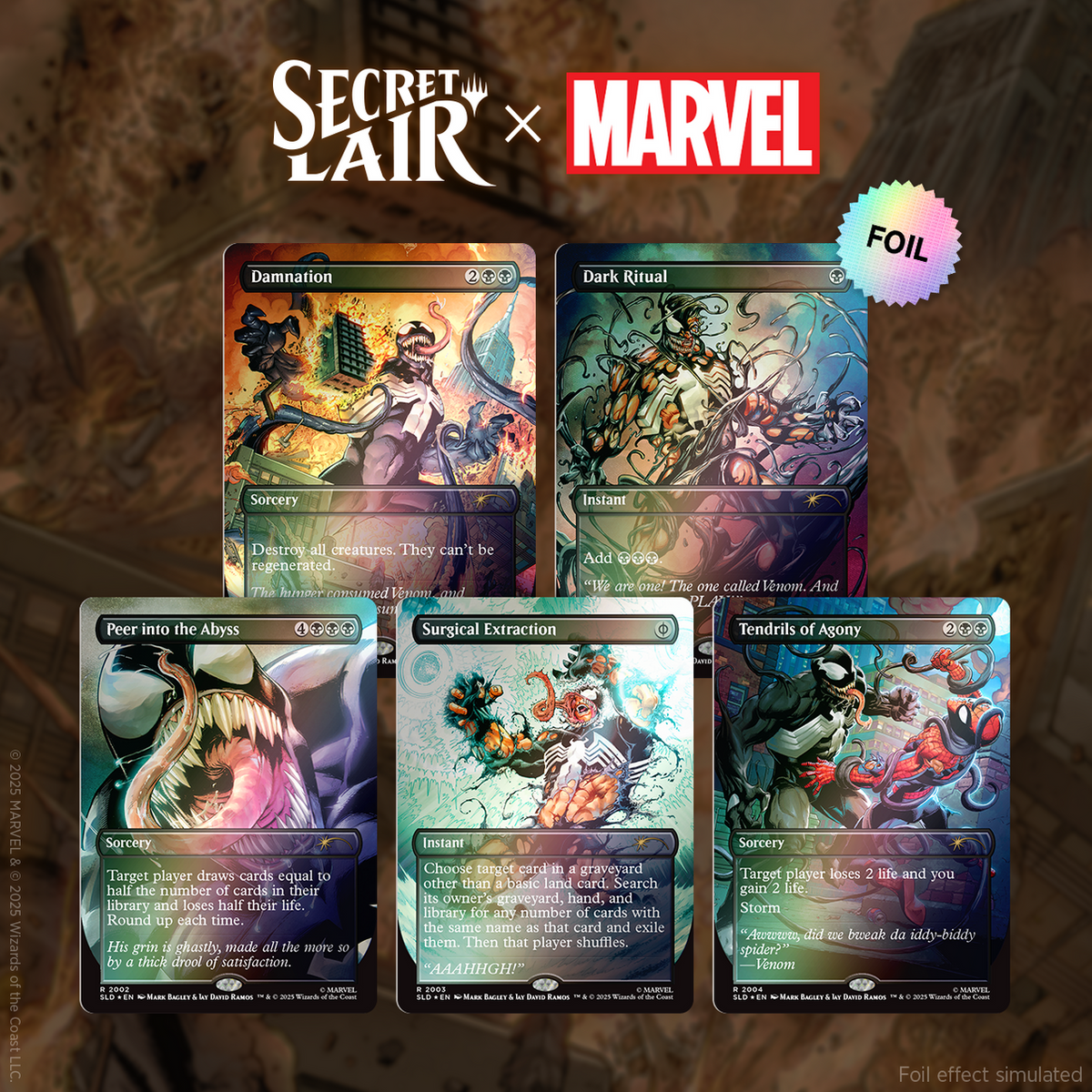 Magic: the Gathering Secret Lairs 2025