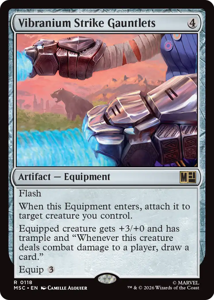 Vibranium Strike Gauntlets
