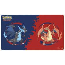 Mega Charizard X and Mega Charizard Y Playmat