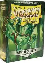 60 ct Apple Green Matte Dragon shield 60 ct