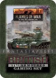 British 11th Armoured GamingSet