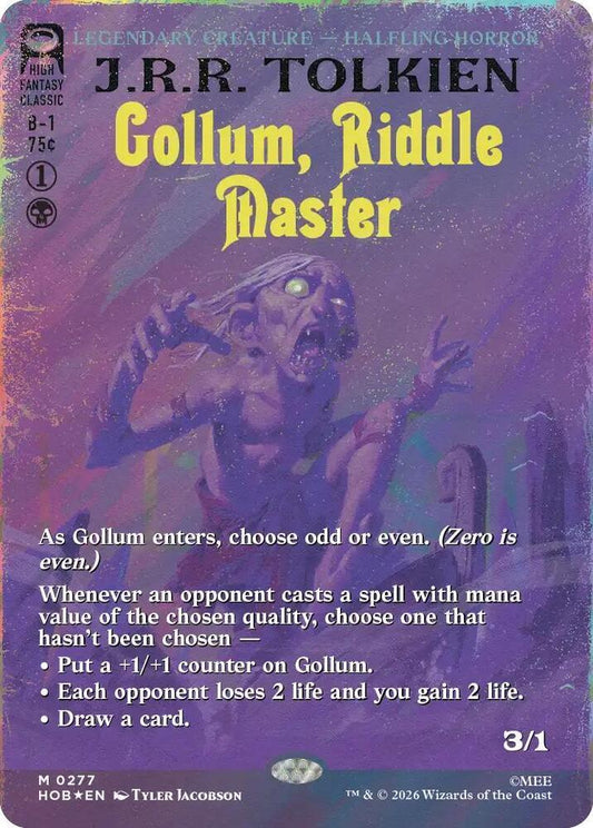 Gollum, Riddle Master